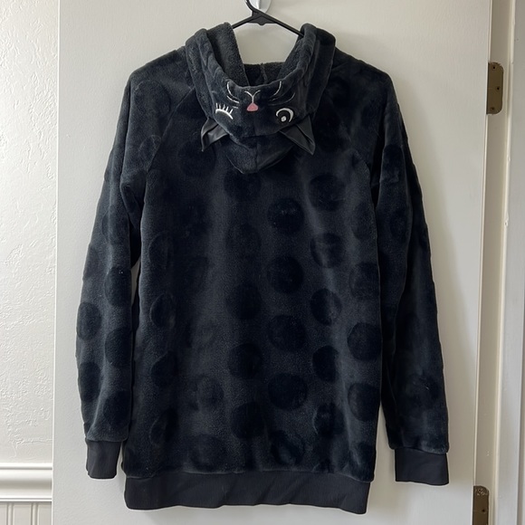 H&M kids soft hoodie with cat hood - Picture 2 of 6